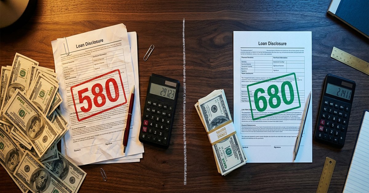 What 100 FICO Points Really Cost on a $15,000 Personal Loan