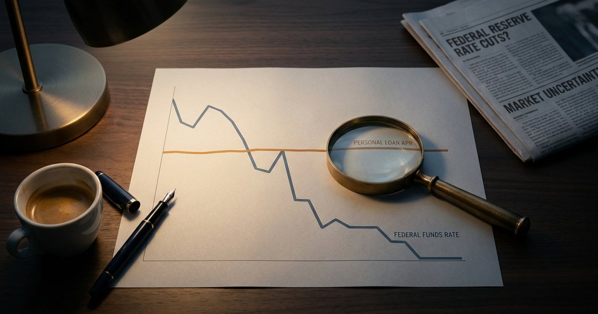 Personal Loan Rates in 2026: Why the Fed Cut Three Times and Your APR Barely Moved
