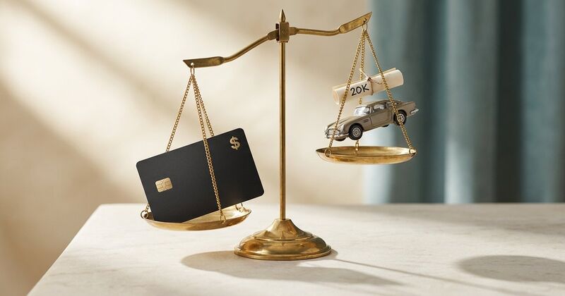 Why Your $500 Credit Card Balance Hurts Your Score More Than a $20,000 Car Loan