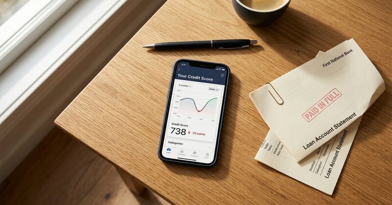 Why Did My Credit Score Drop After Paying Off a Loan? (And When It Recovers)