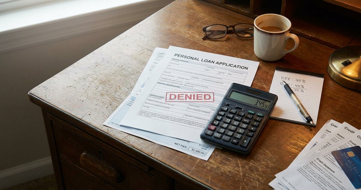 Why Did My Personal Loan Get Denied Even Though I Have a Job?