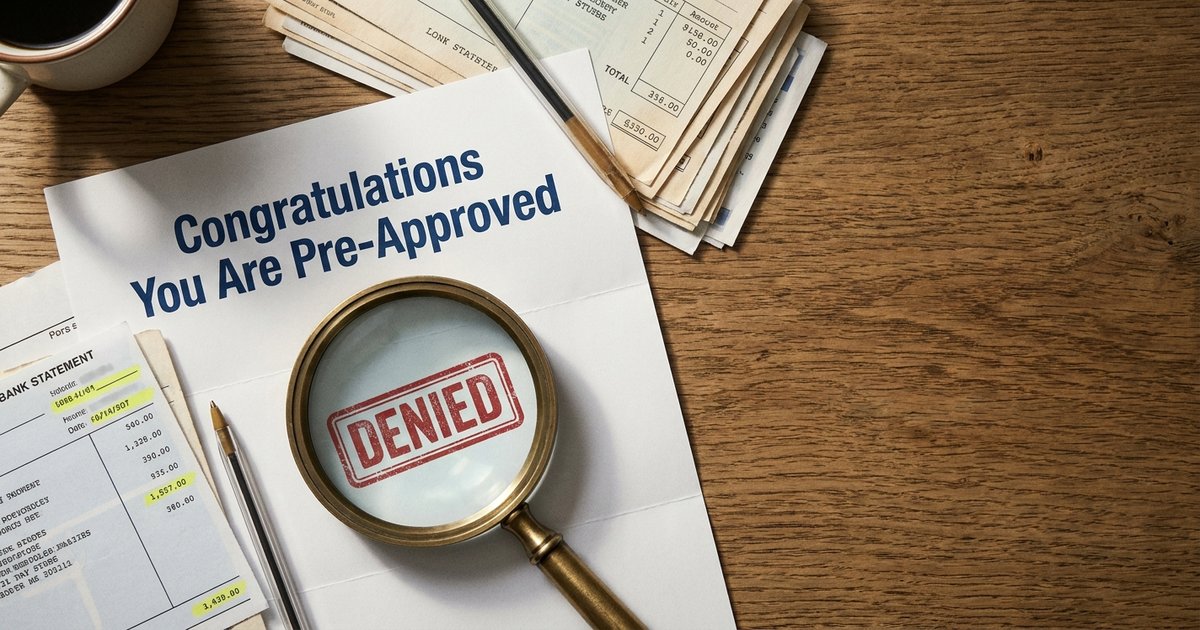 Why Did My Pre-Approved Loan Get Denied at Final Underwriting?