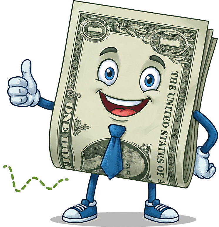 Trust Point Loans mascot illustration